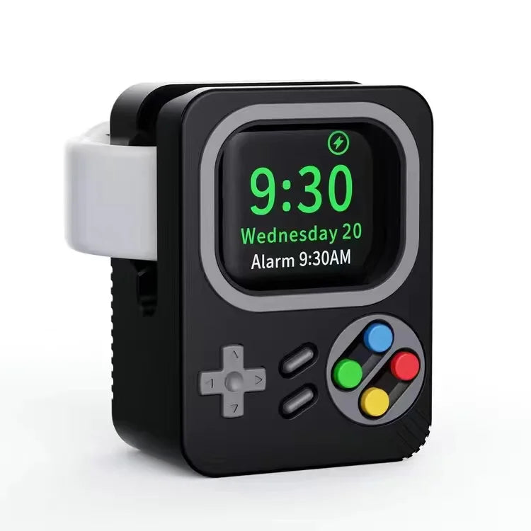 Apple Watch Charger Stand – Silicone Dock for All Series - Game Pad