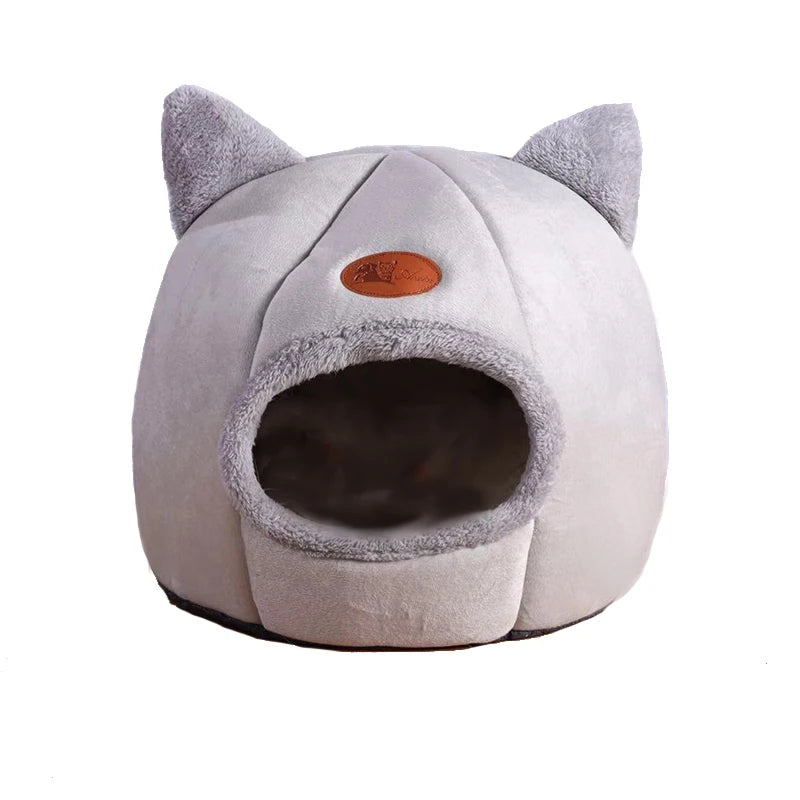 PetNest Cozy Cave Bed Tent – Winter Comfort for Cats & Dogs