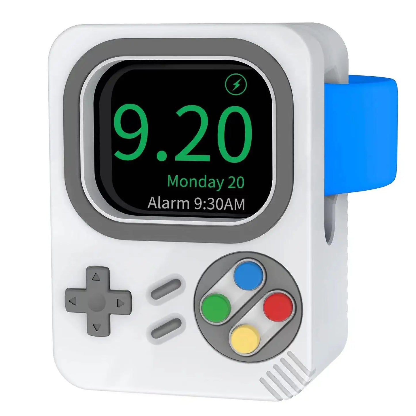Apple Watch Charger Stand – Silicone Dock for All Series - Game Pad