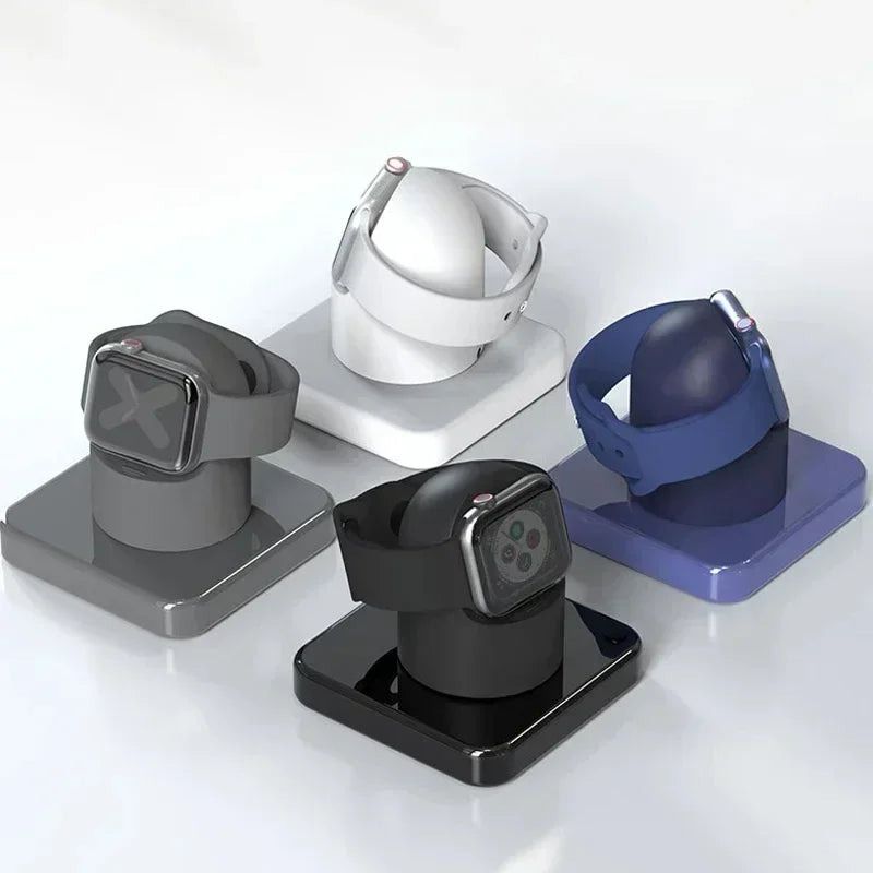 Apple Watch Charger Stand – Silicone Dock for All Series 1