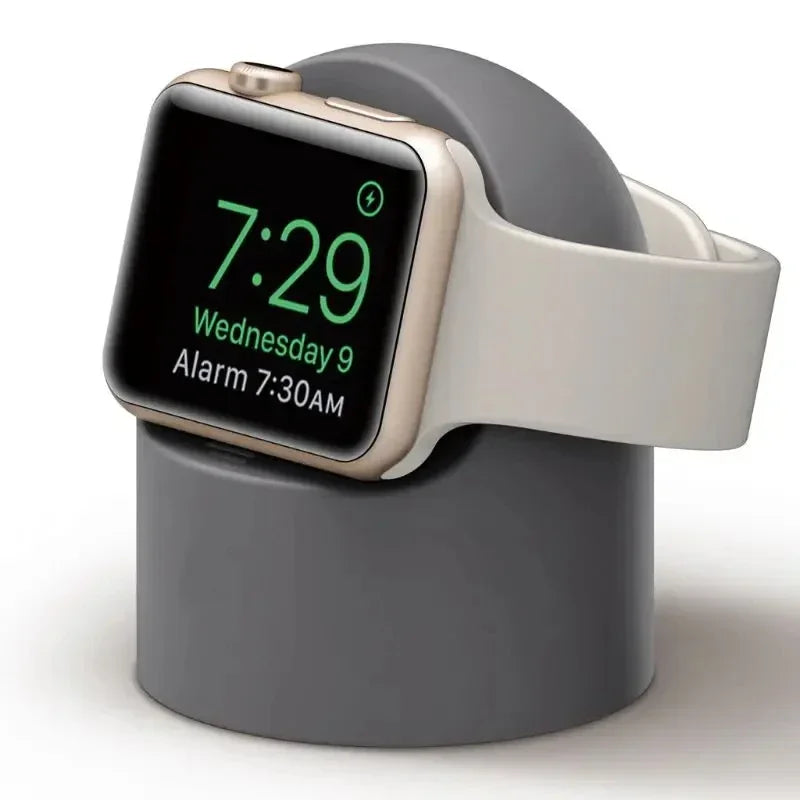 Apple Watch Charger Stand – Silicone Dock for All Series 1