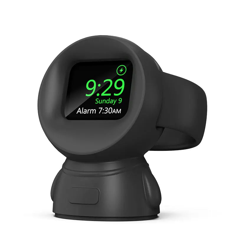Apple Watch Charger Stand – Silicone Dock for All Series 5