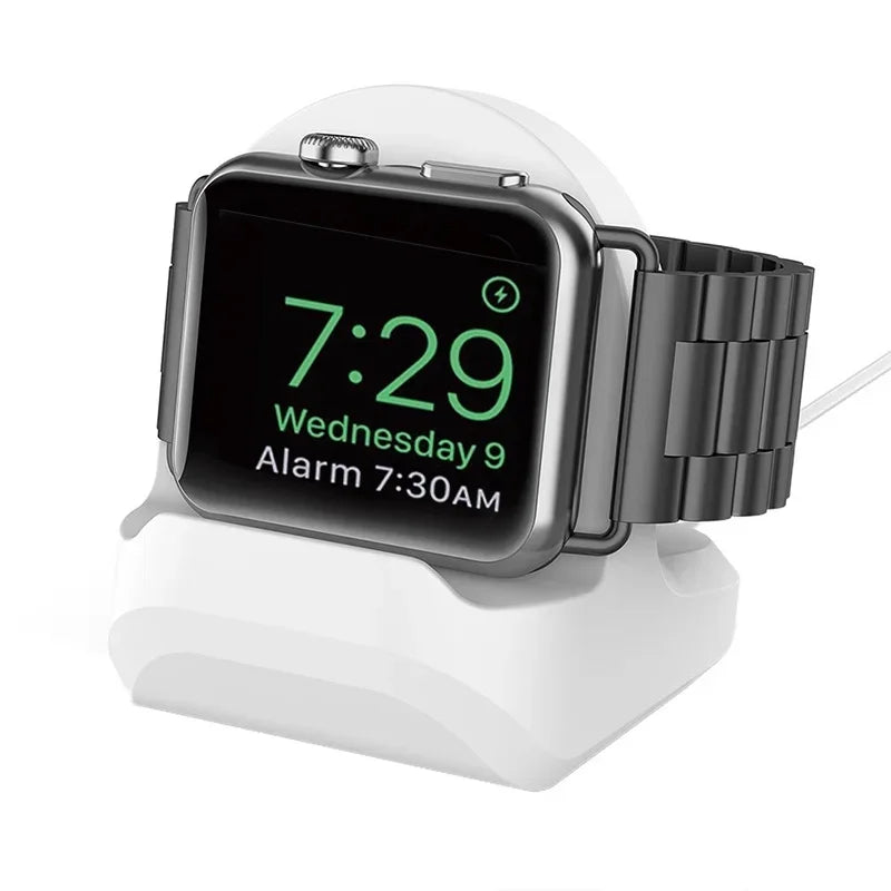 Apple Watch Charger Stand – Silicone Dock for All Series 6