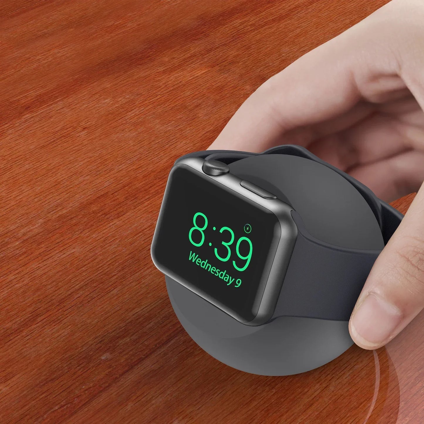 Apple Watch Charger Stand – Silicone Dock for All Series 4