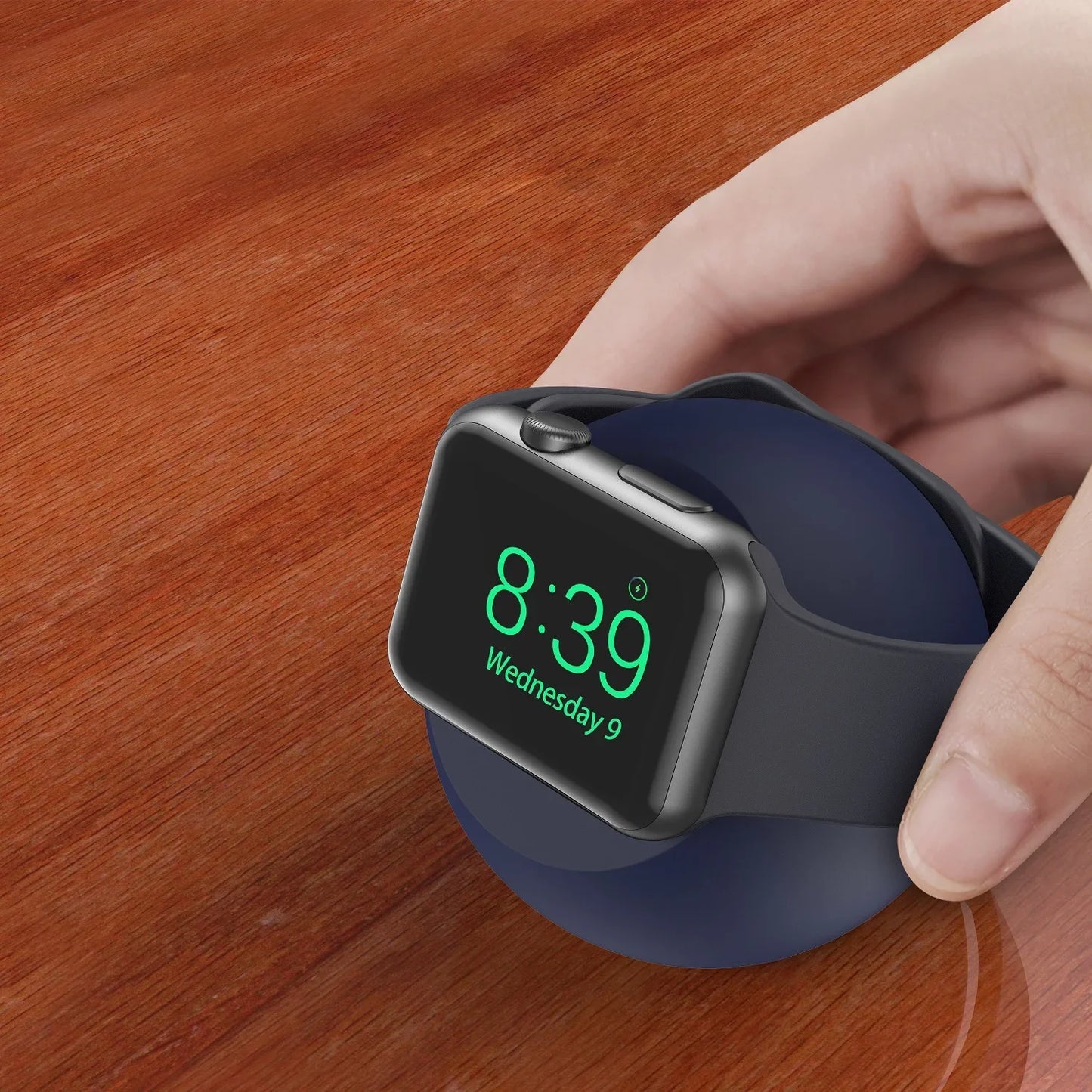 Apple Watch Charger Stand – Silicone Dock for All Series 4