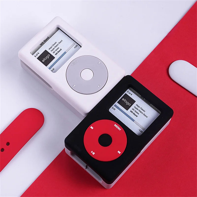 Apple Watch Charger Stand – Silicone Dock for All Series - MP3