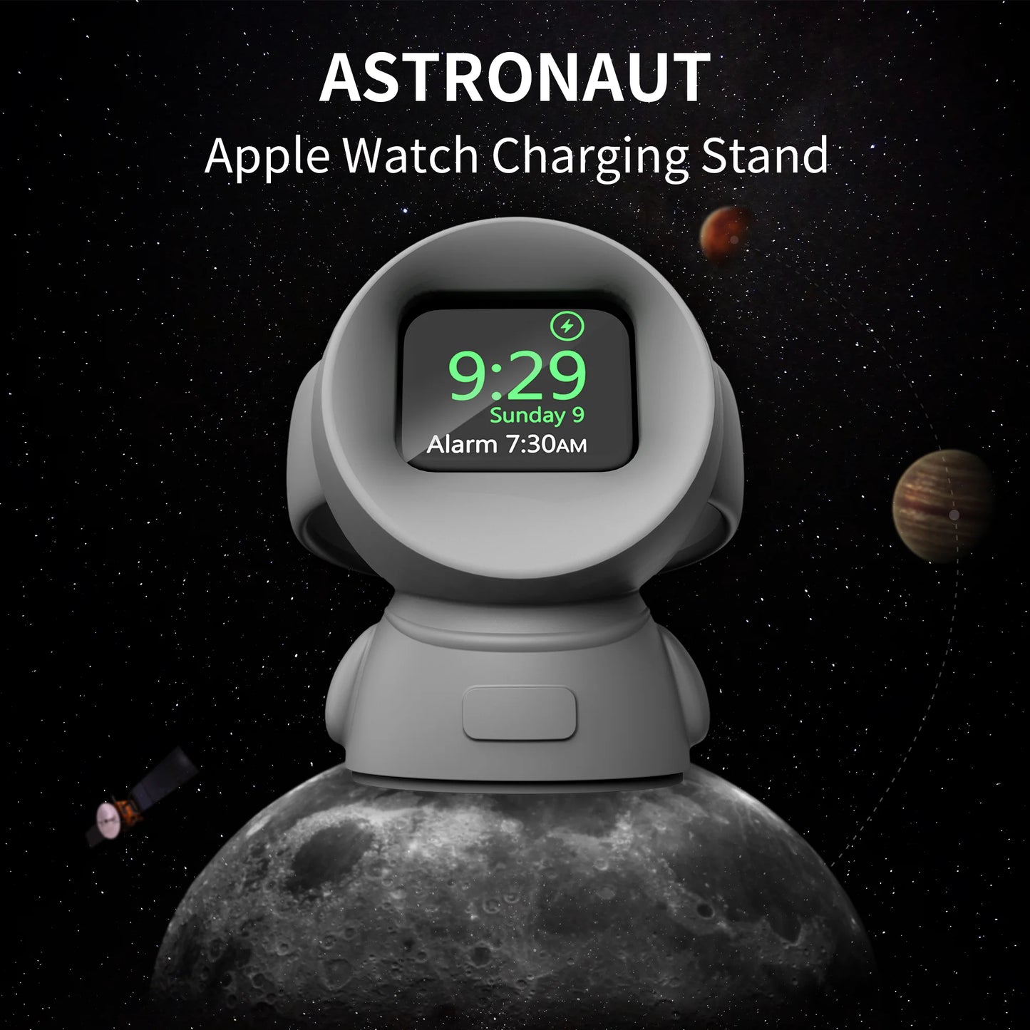 Apple Watch Charger Stand – Silicone Dock for All Series 5