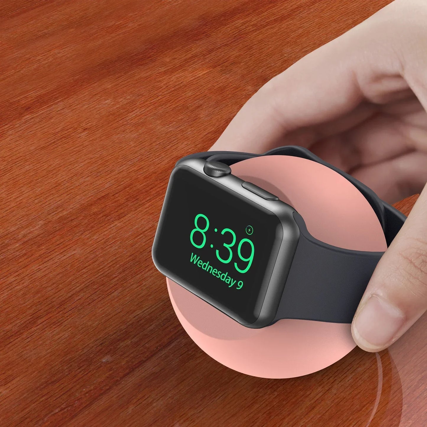 Apple Watch Charger Stand – Silicone Dock for All Series 4