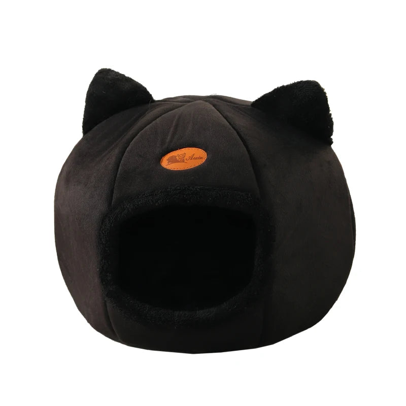 PetNest Cozy Cave Bed Tent – Winter Comfort for Cats & Dogs