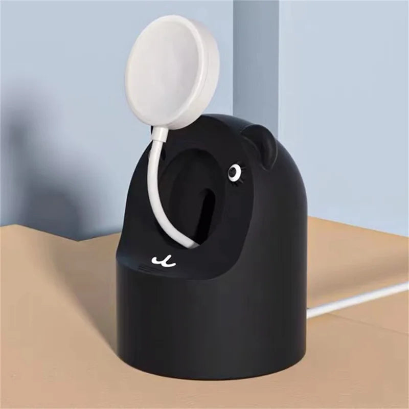 Apple Watch Charger Stand – Silicone Dock for All Series - Cute Bear