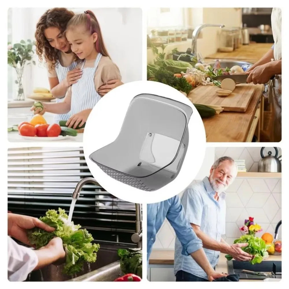 Multifunctional Sink Drain Basket – Kitchen Washing Organizer