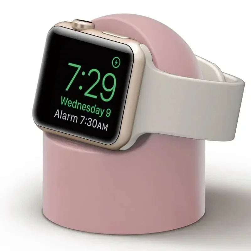 Apple Watch Charger Stand – Silicone Dock for All Series 1