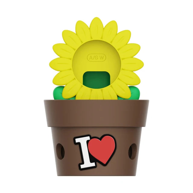 Apple Watch Charger Stand – Silicone Dock for All Series - Cute Plant