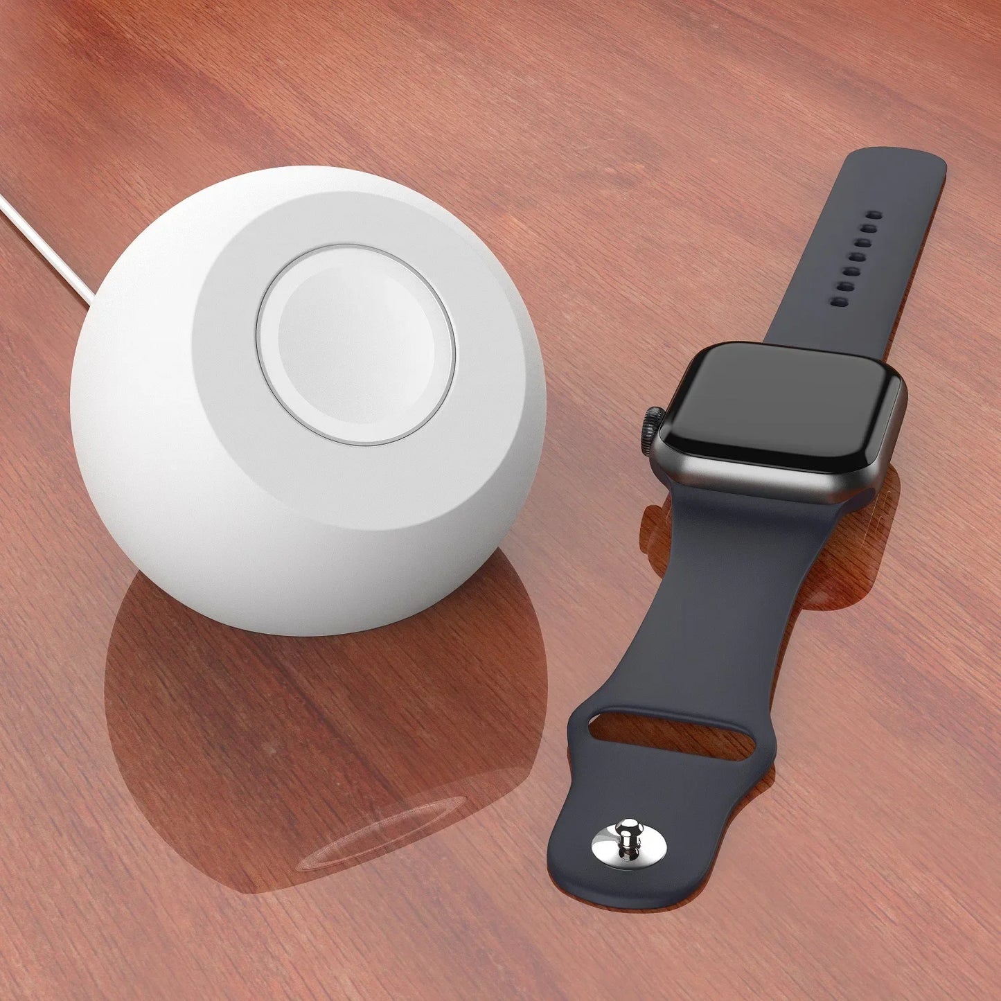 Apple Watch Charger Stand – Silicone Dock for All Series 4