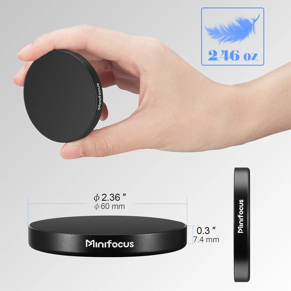 MINIFOCUS Magnetic Phone Holder – Magsafe Tripod Mount Adapter with Arri Holes