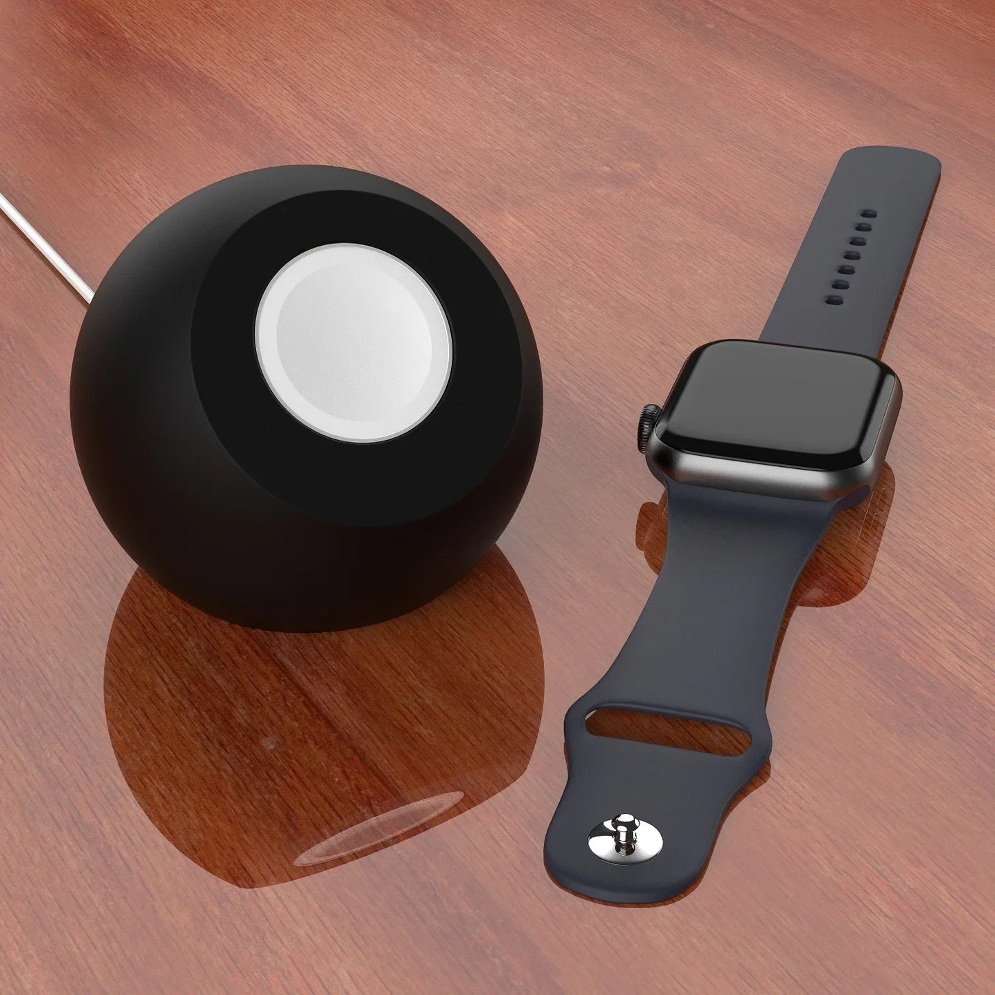 Apple Watch Charger Stand – Silicone Dock for All Series 4
