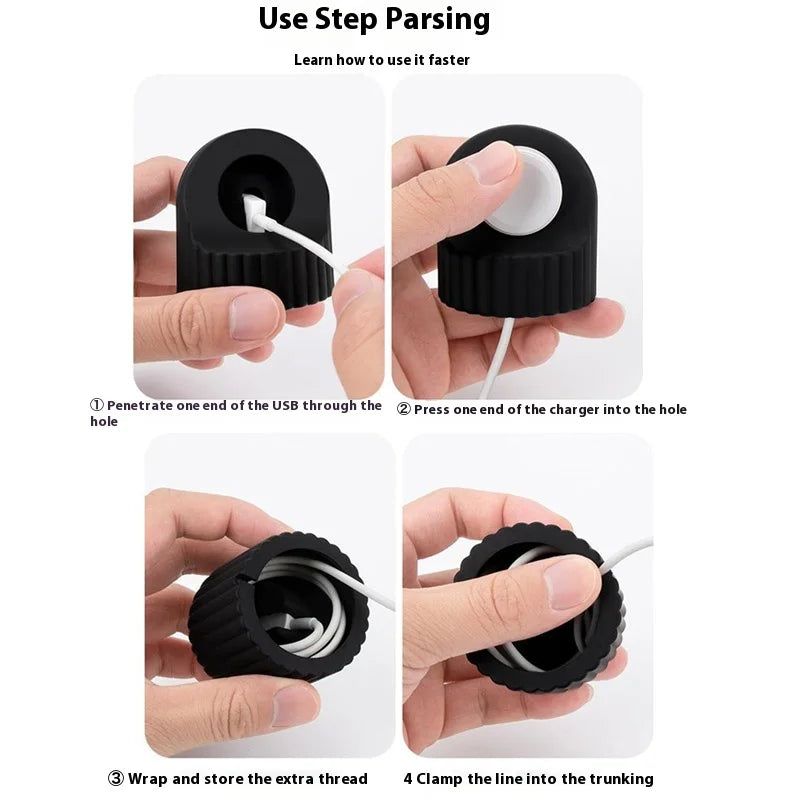 Apple Watch Charger Stand – Silicone Dock for All Series 3