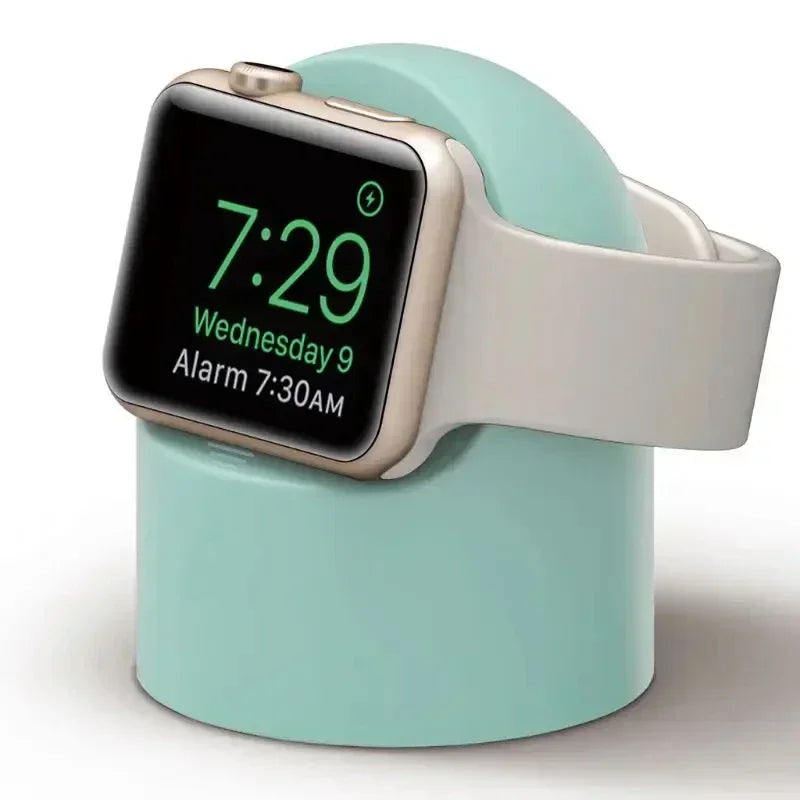 Apple Watch Charger Stand – Silicone Dock for All Series 1