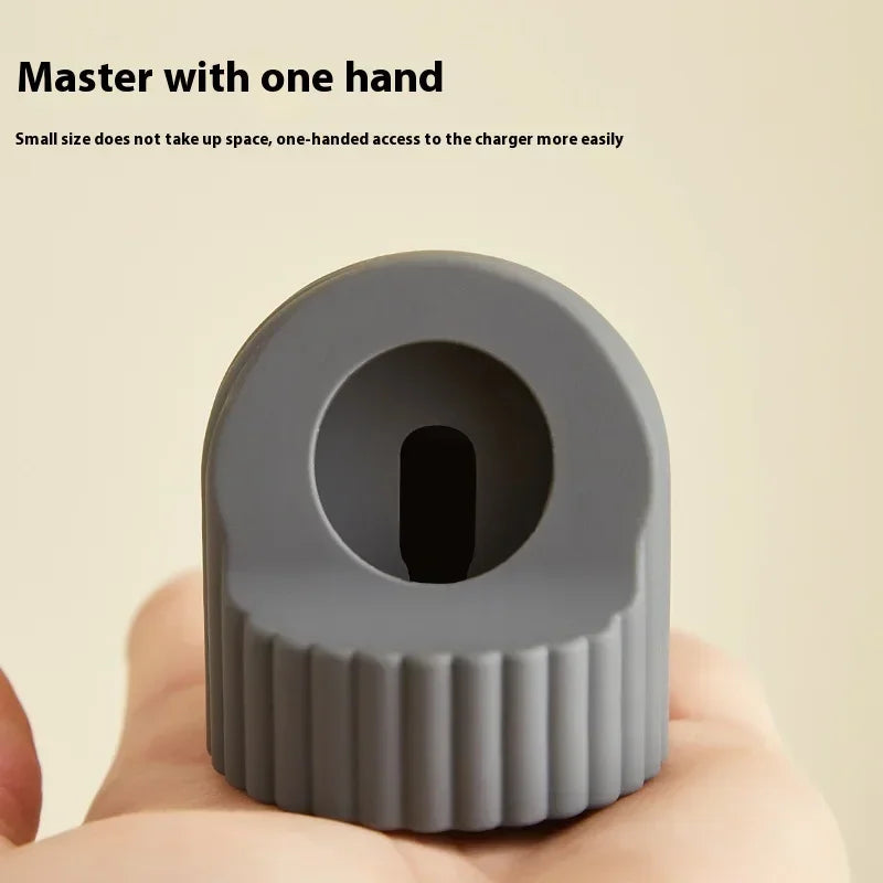 Apple Watch Charger Stand – Silicone Dock for All Series 3