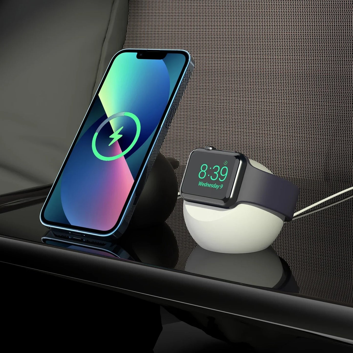 Apple Watch Charger Stand – Silicone Dock for All Series 4