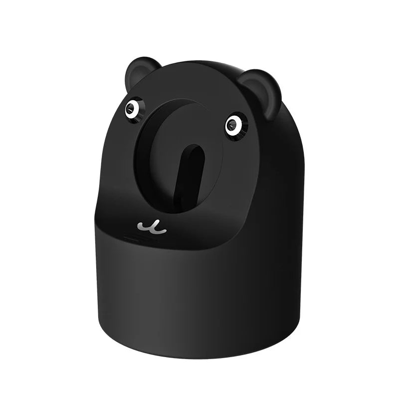 Apple Watch Charger Stand – Silicone Dock for All Series - Cute Bear