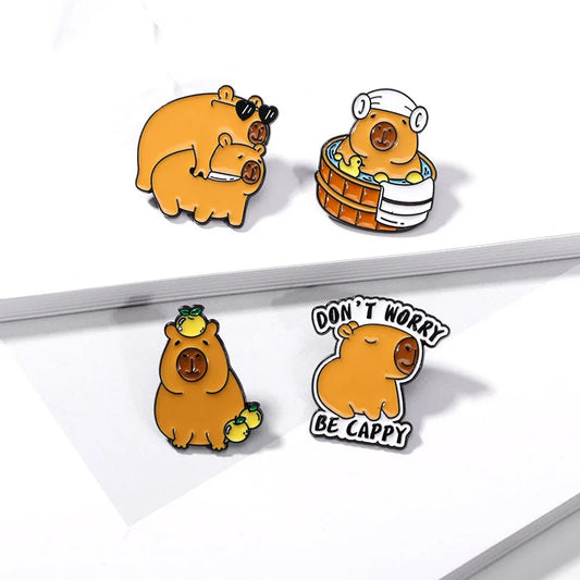 Cute Capybara Pins