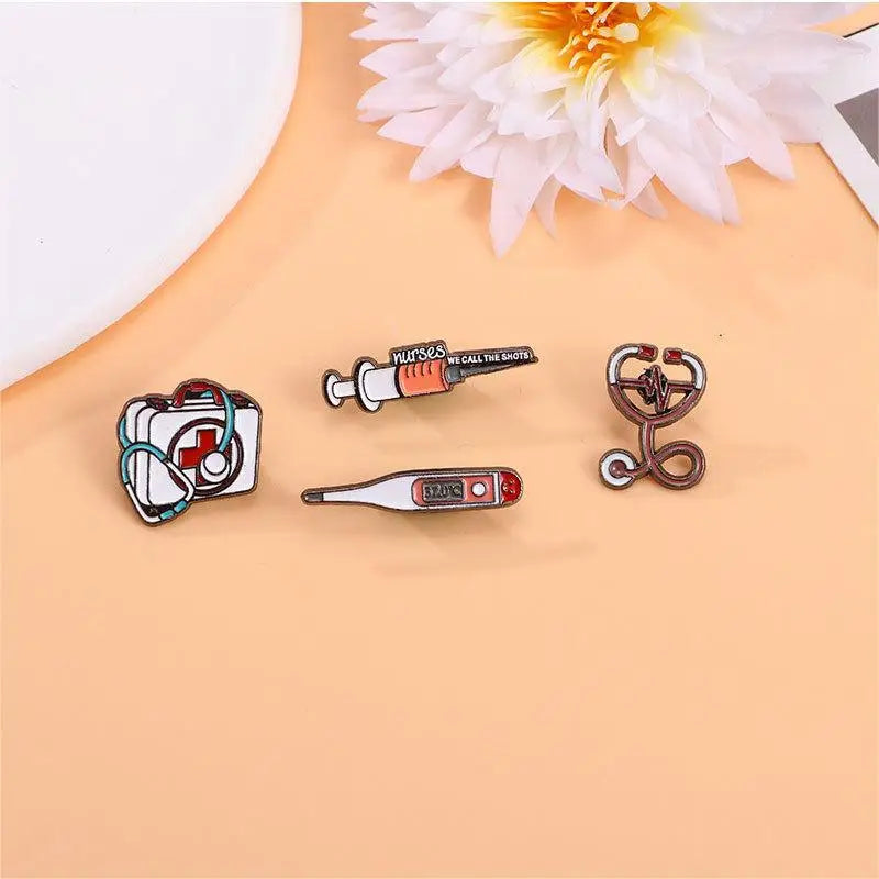 Medical Items Collection Pins