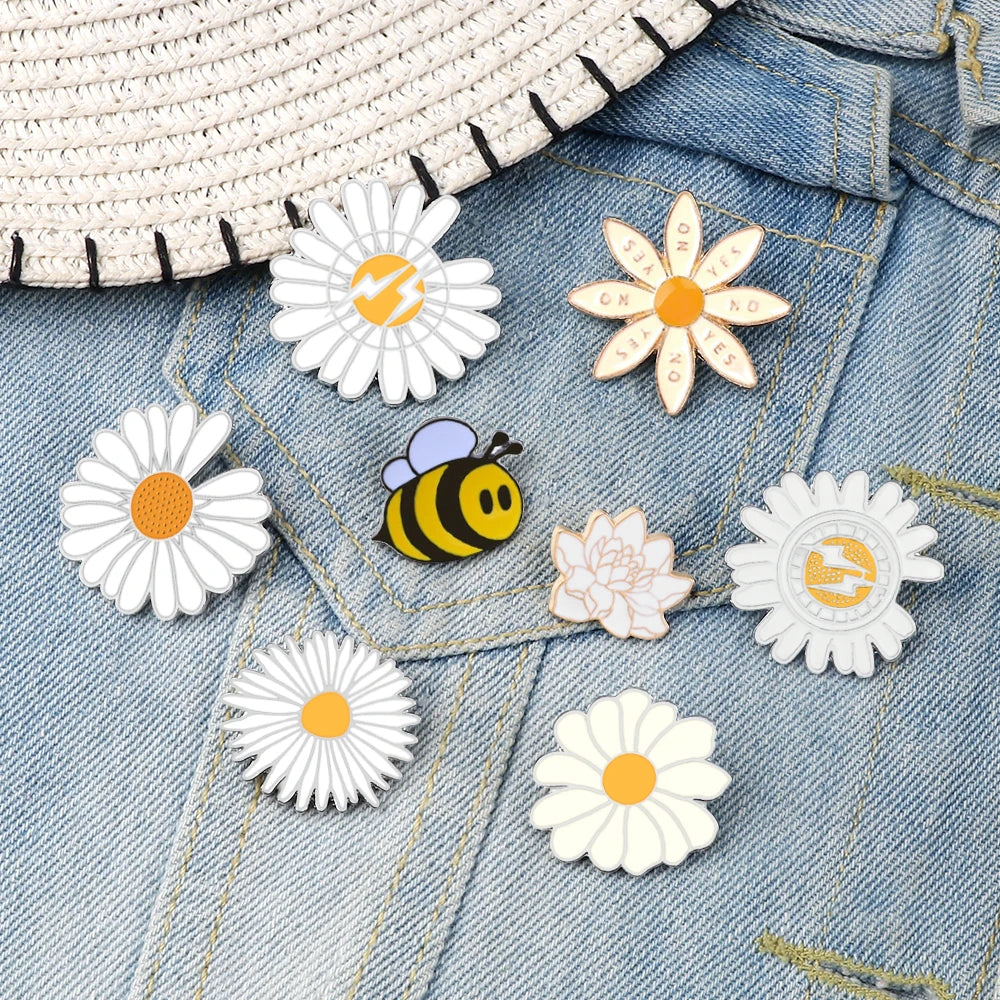 Daisy Collection Pins