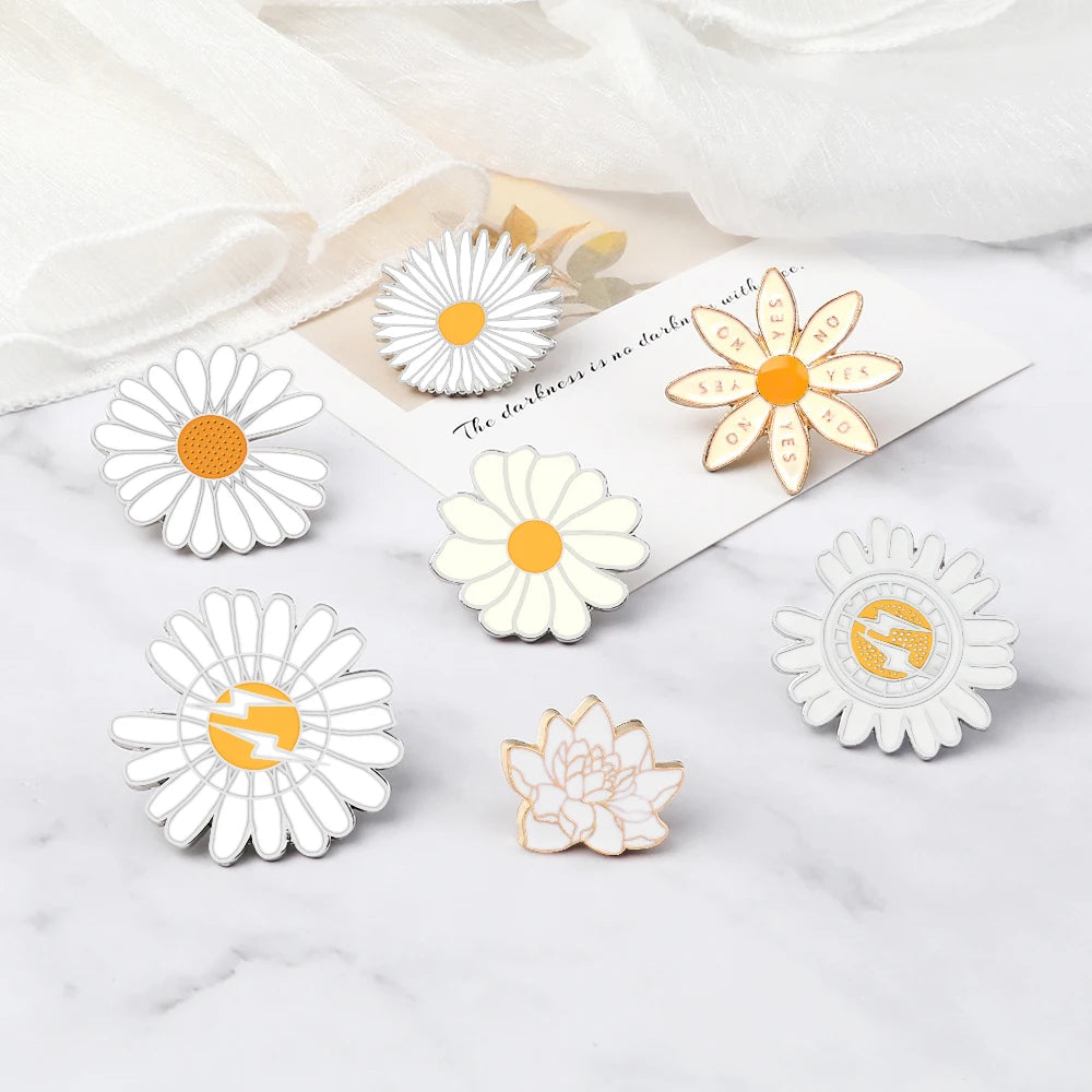 Daisy Collection Pins