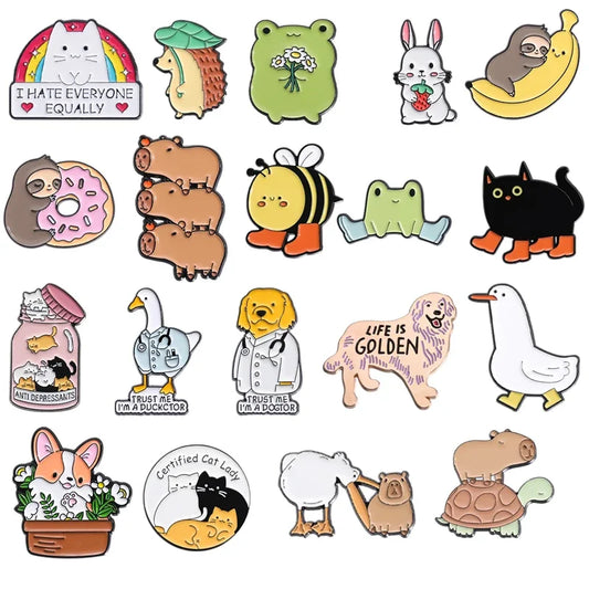 Cute Animal Series Pins