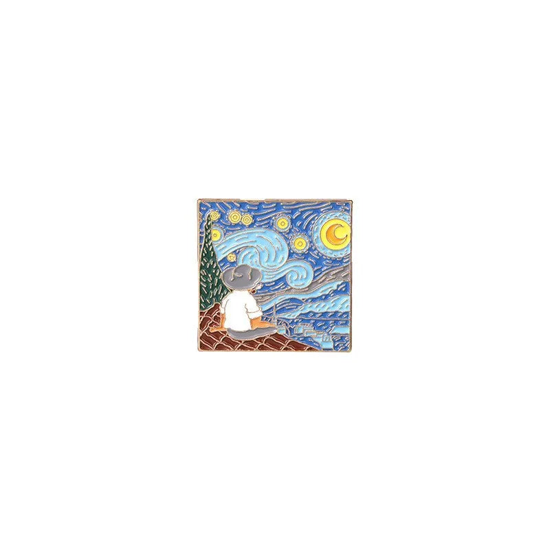 Van Gogh Oil Paintings Pins