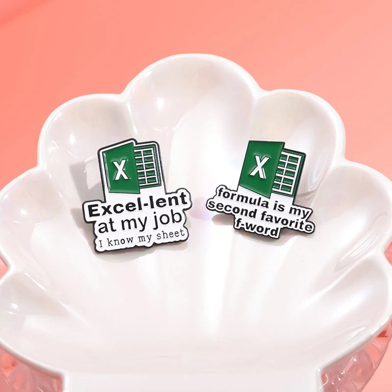 Creative Excel Spreadsheet Pins