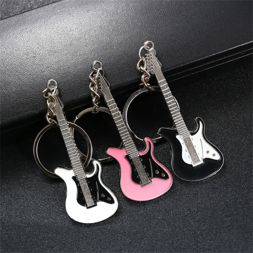 Creative Mini Guitar Keychain