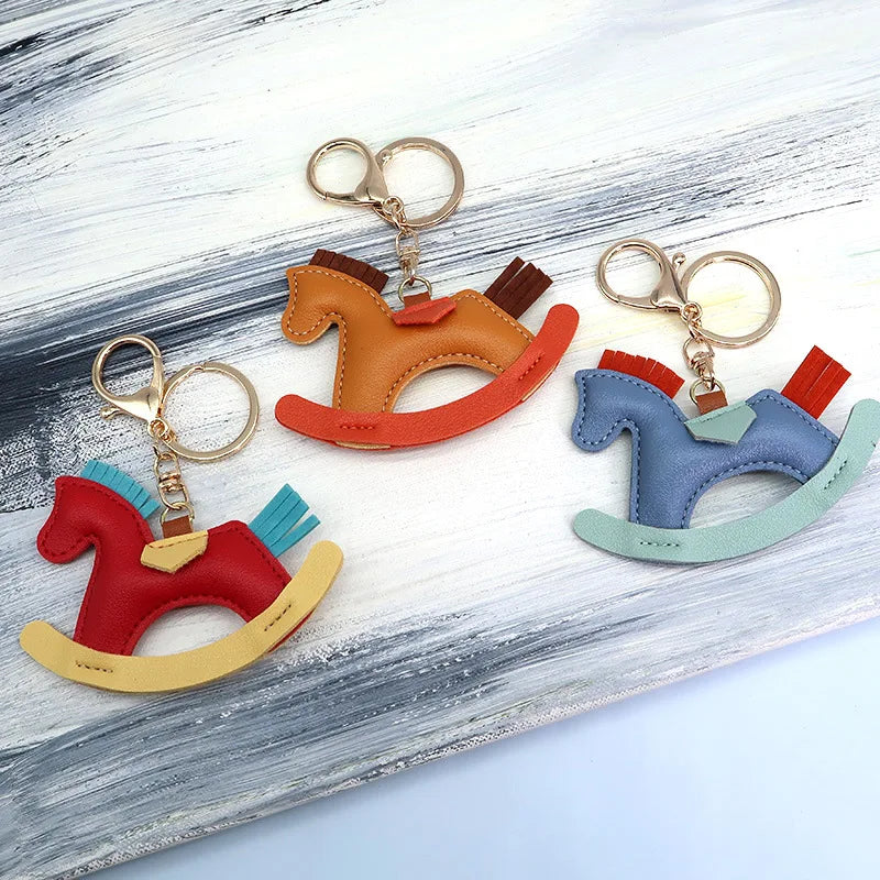 Pony Rocking Horses Keychain