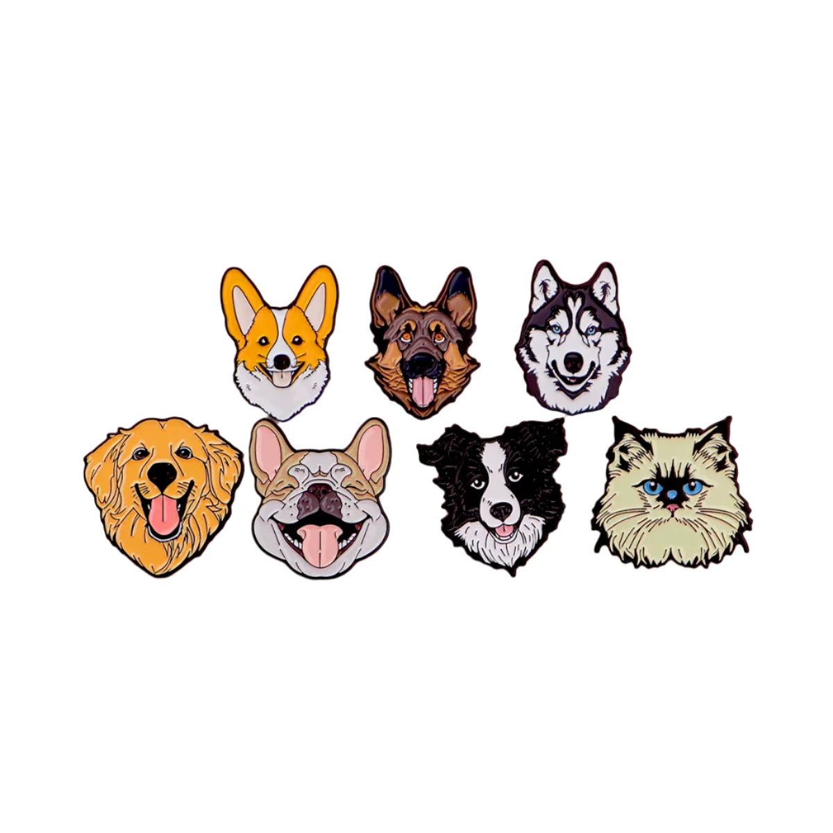 Kawaii Dogs Pins