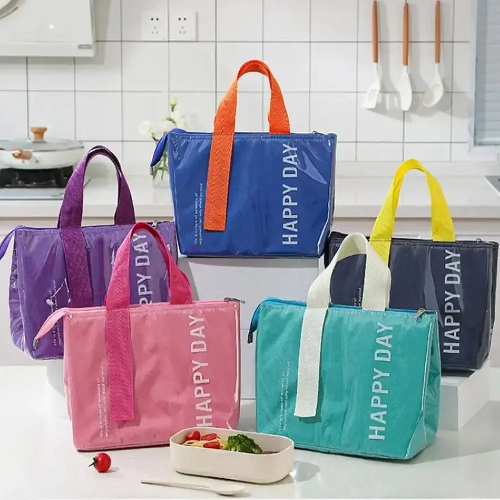 Colorful Insulated Lunch Box Bag