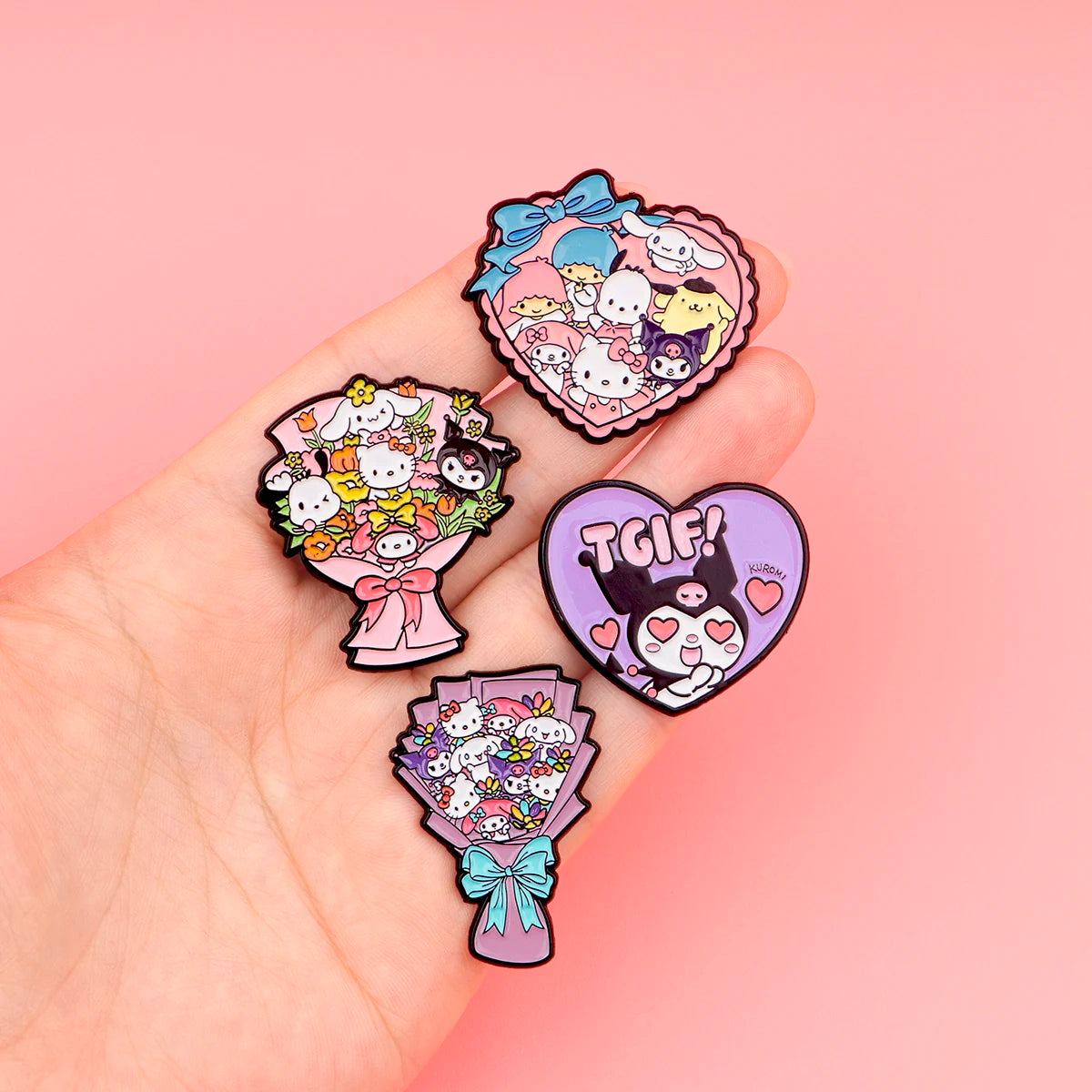 Kawaii Anime Cute Dog Pins