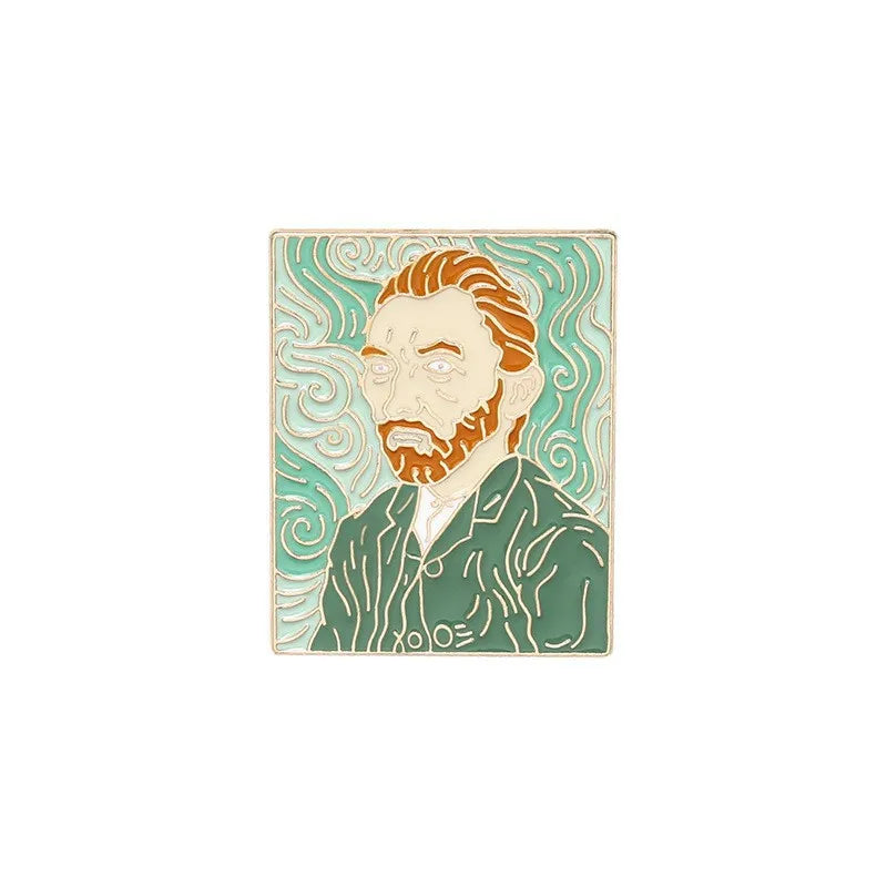 Van Gogh Oil Paintings Pins