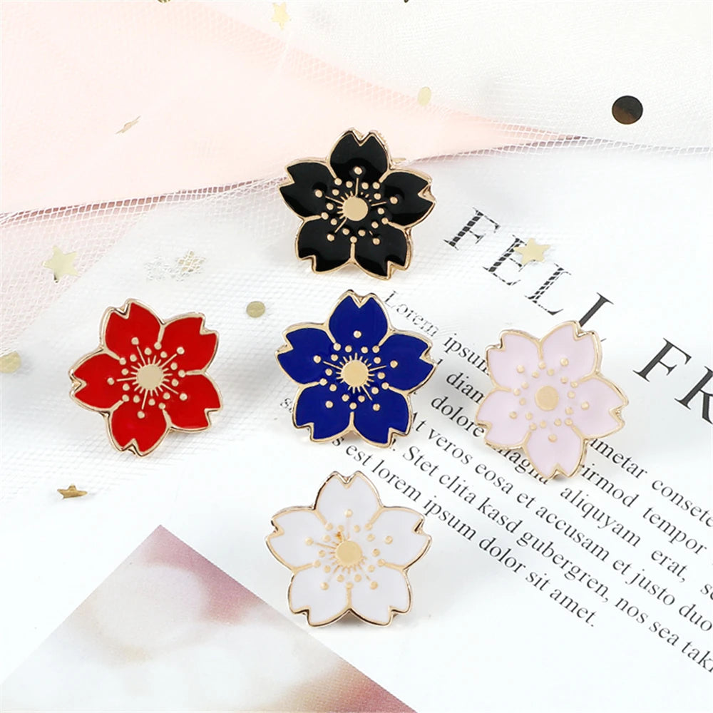 Cute Flowers Series Pins