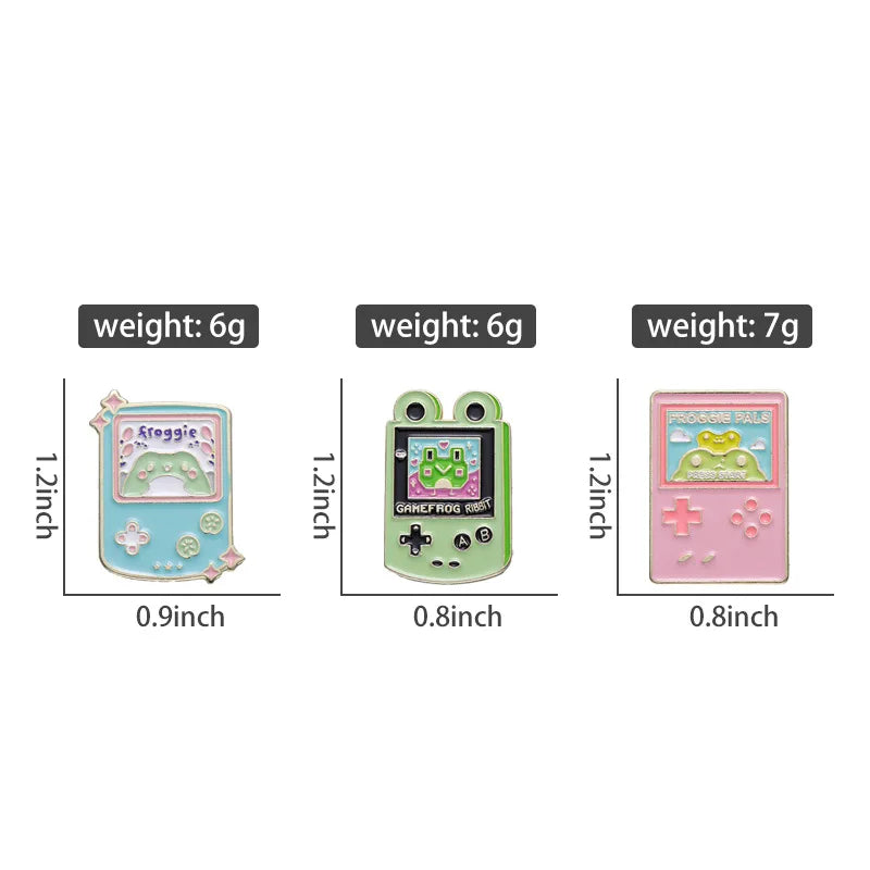 Cartoon Game Pins