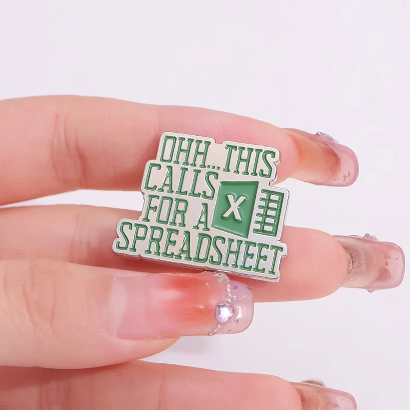 Creative Excel Spreadsheet Pins