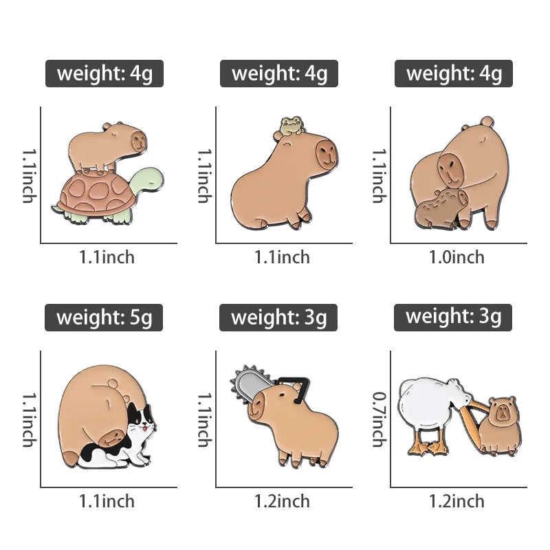 Cute Animal Series Pins