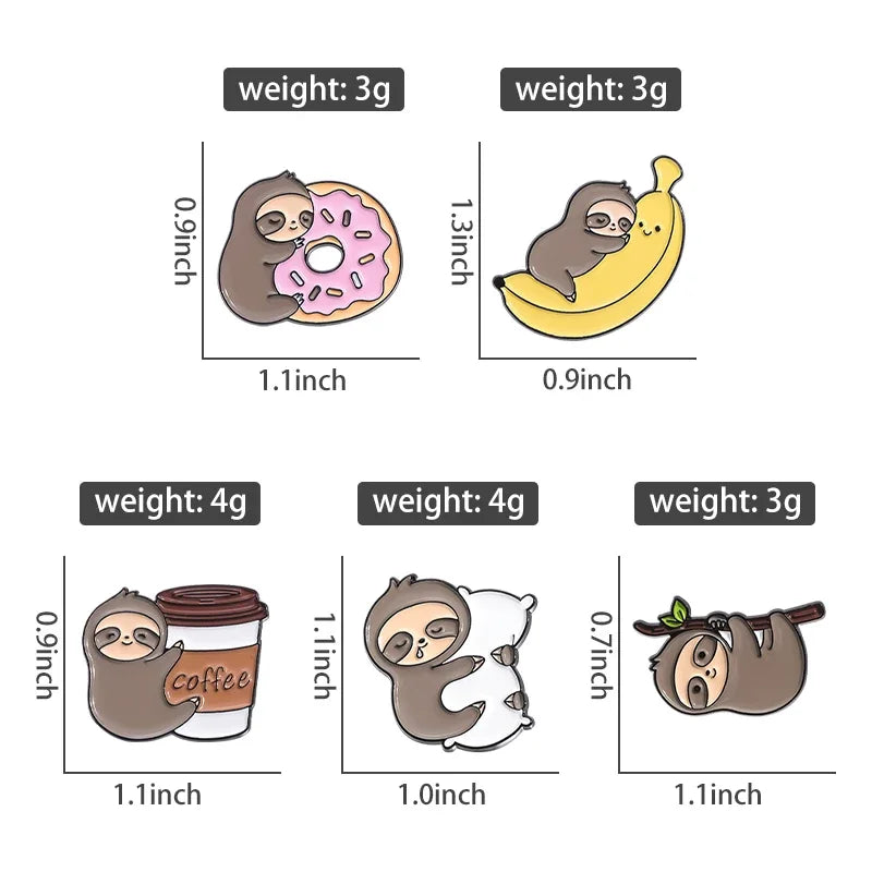 Cute Animal Series Pins