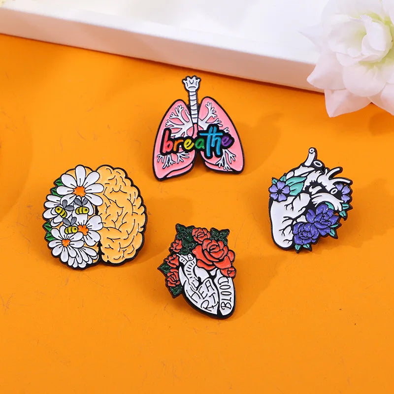 Creative Flower Pins