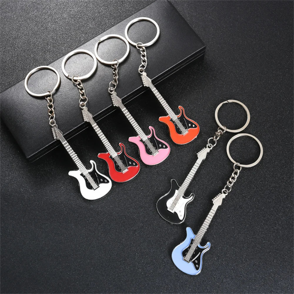 Creative Mini Guitar Keychain