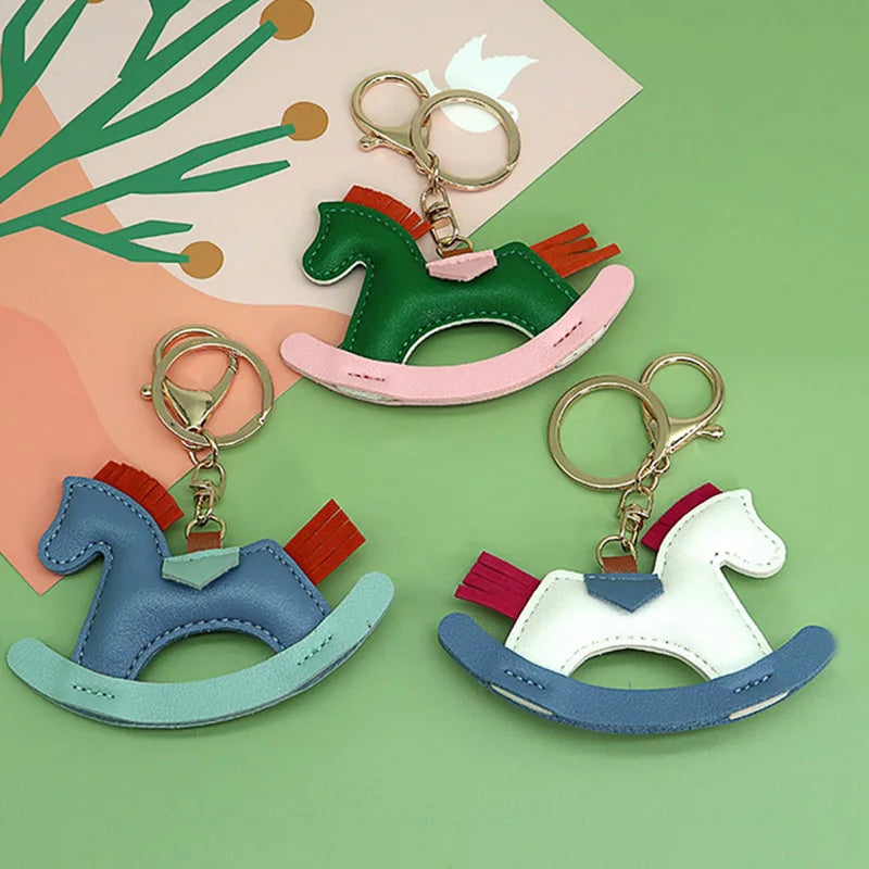 Pony Rocking Horses Keychain