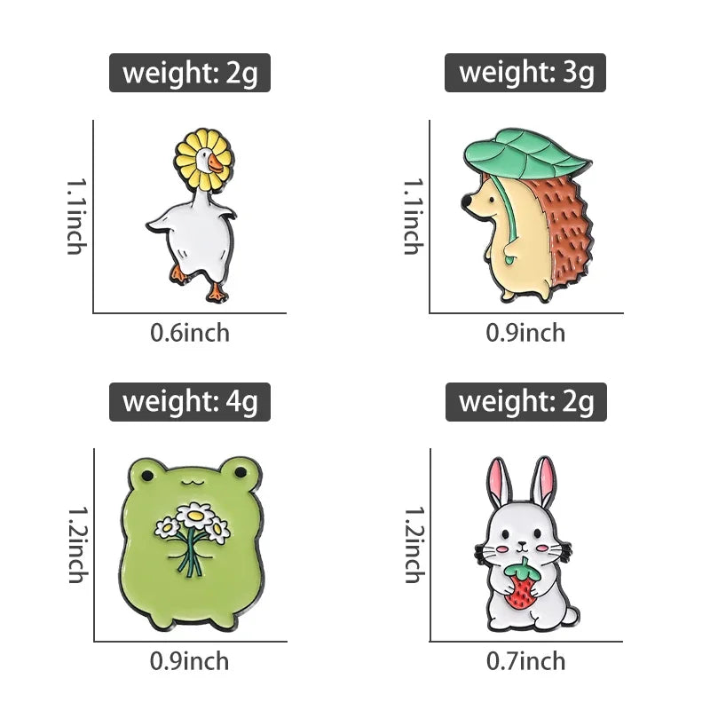 Cute Animal Series Pins