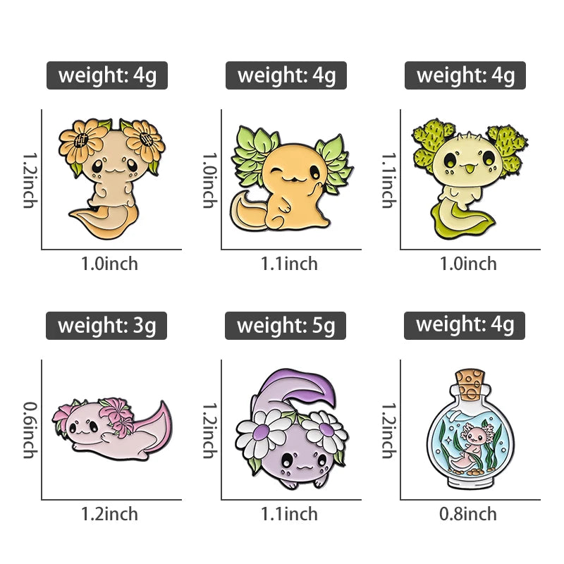 Set Animal Series Pins