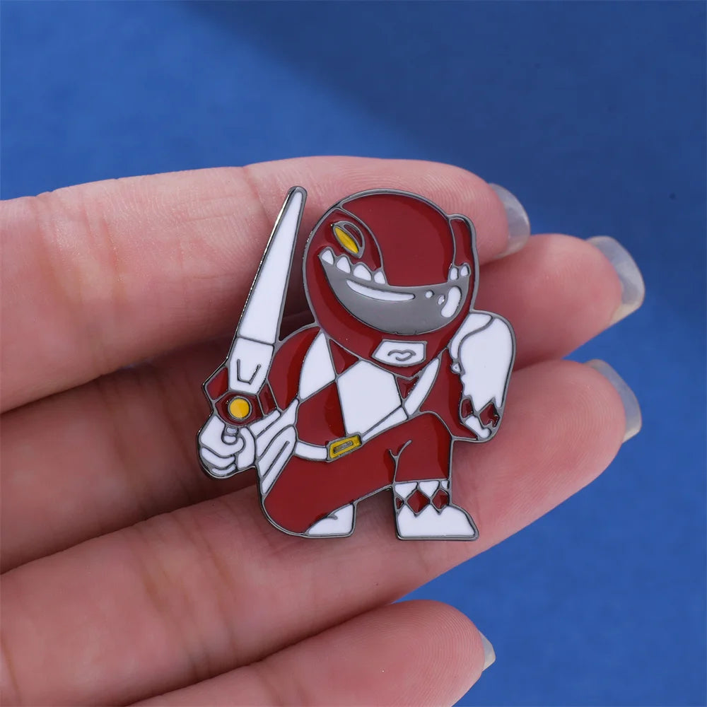 Power Dinosaur Rangers Pins