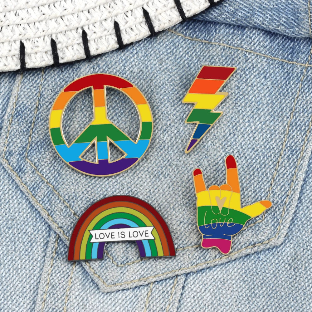 Rainbow Pins